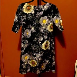 Floral print dress